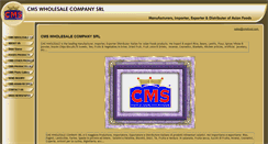 Desktop Screenshot of cmsfood.com
